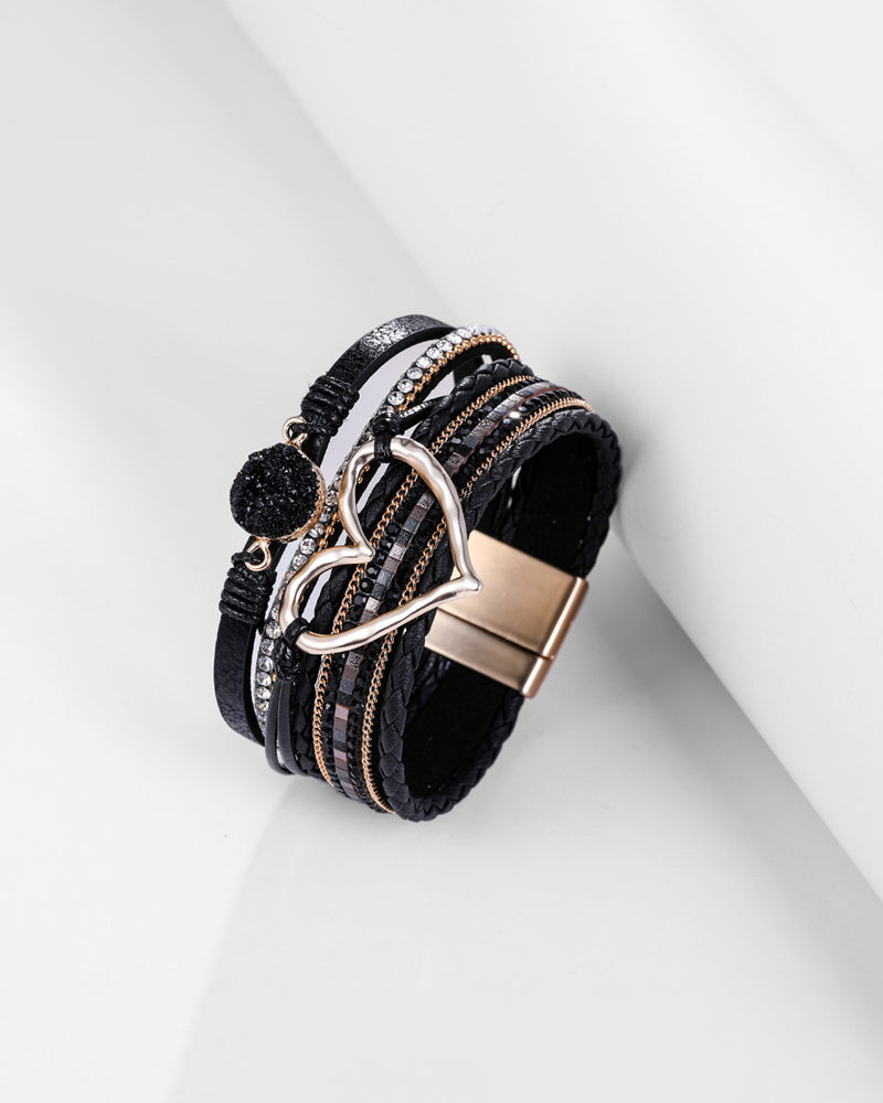 Elin | Bohemisk Hjärta armband