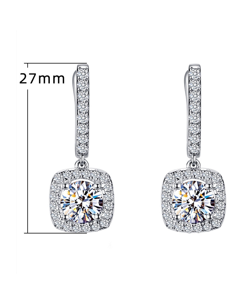 Elin | Orhängen med zirconia
