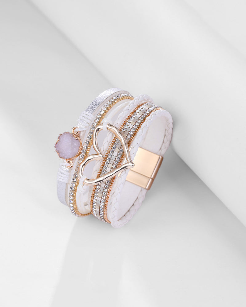Elin | Bohemisk Hjärta armband