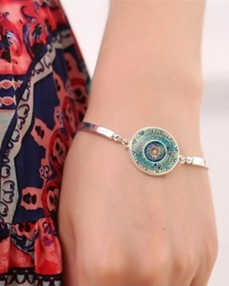Elin | Datura blommor halsband-set