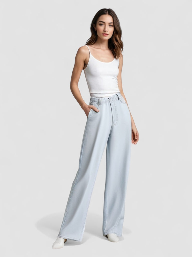 Elin | Utställda Jeans Blå Glaciär