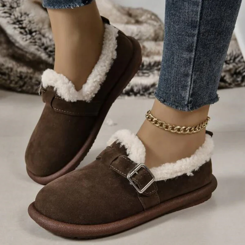 Elin | Plush Slip-On Bekväma Tofflor