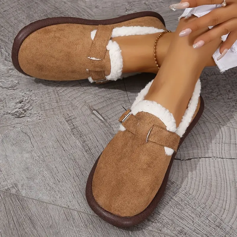 Elin | Plush Slip-On Bekväma Tofflor