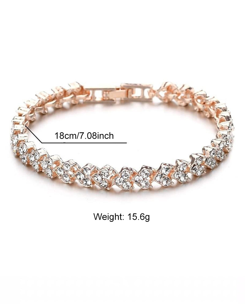 Elin | Armband med kristall