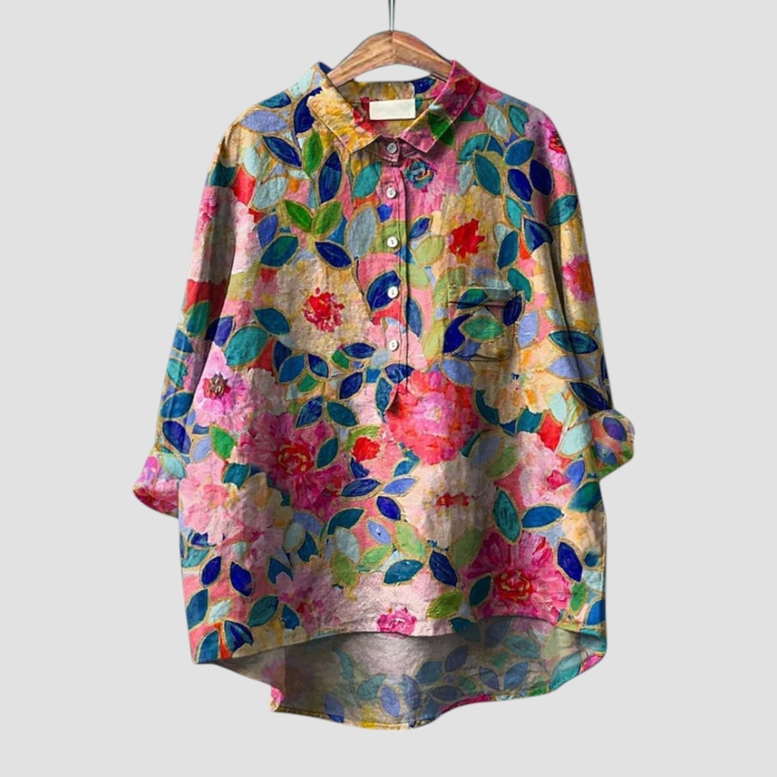 Elin | Färgad blus