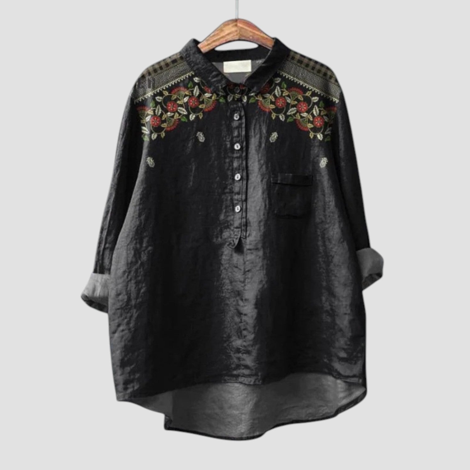 Elin | Färgad blus