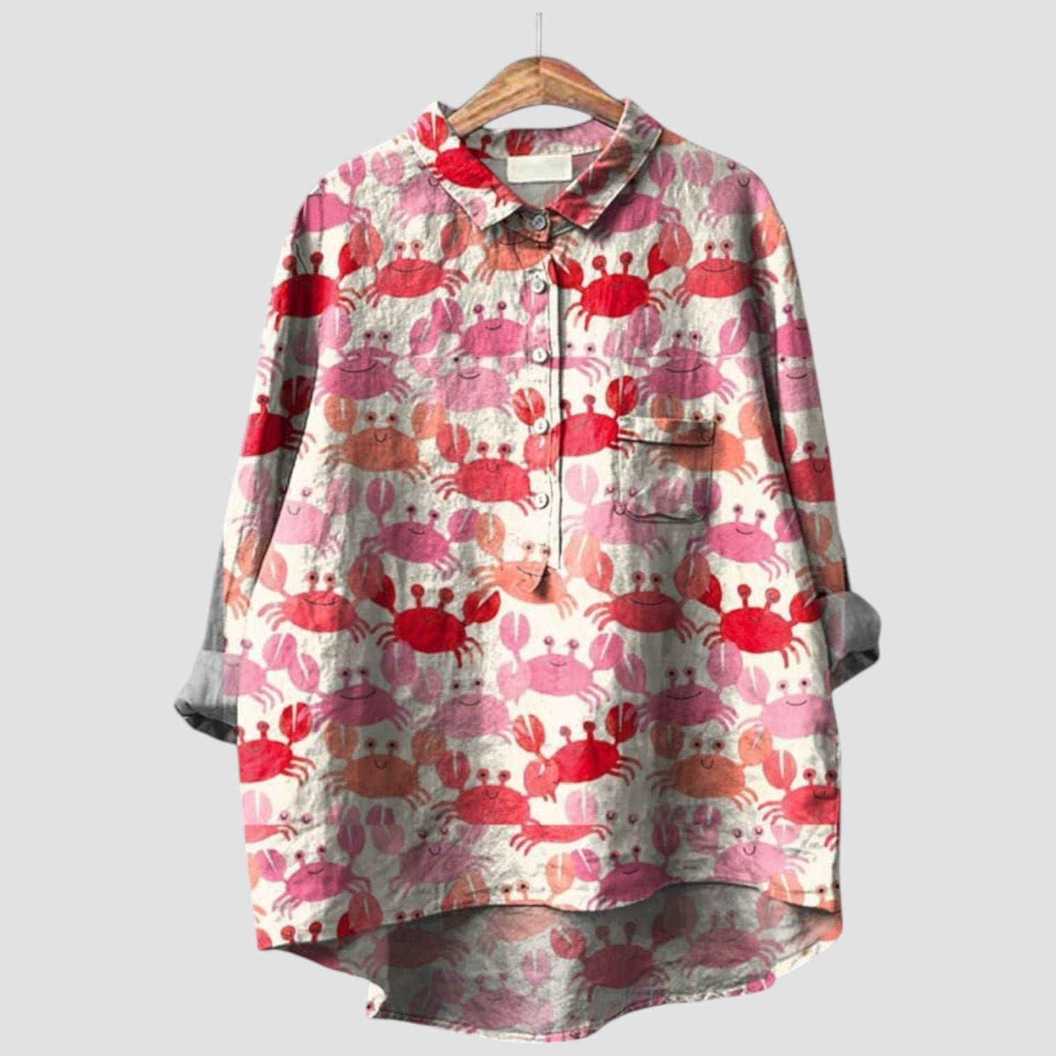 Elin | Färgad blus