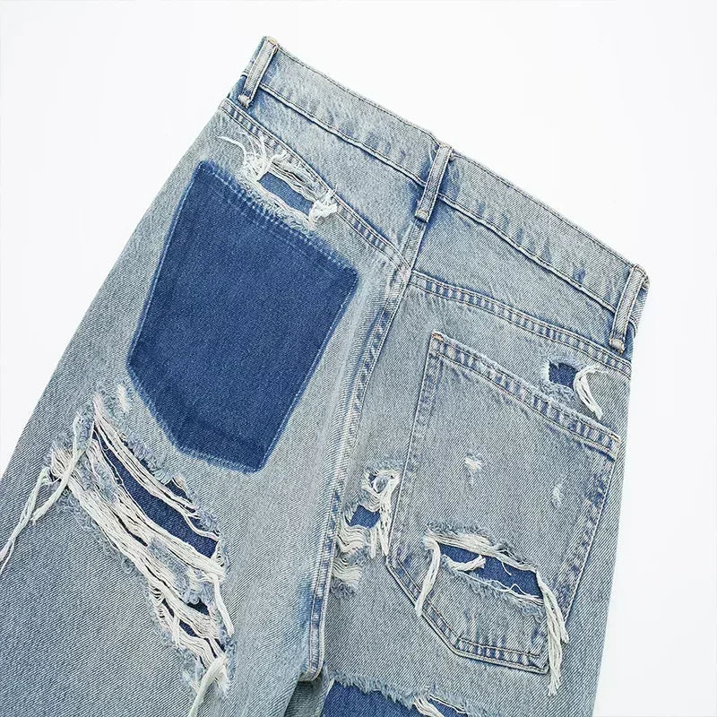 Elin | Jean Patchwork Zerstört