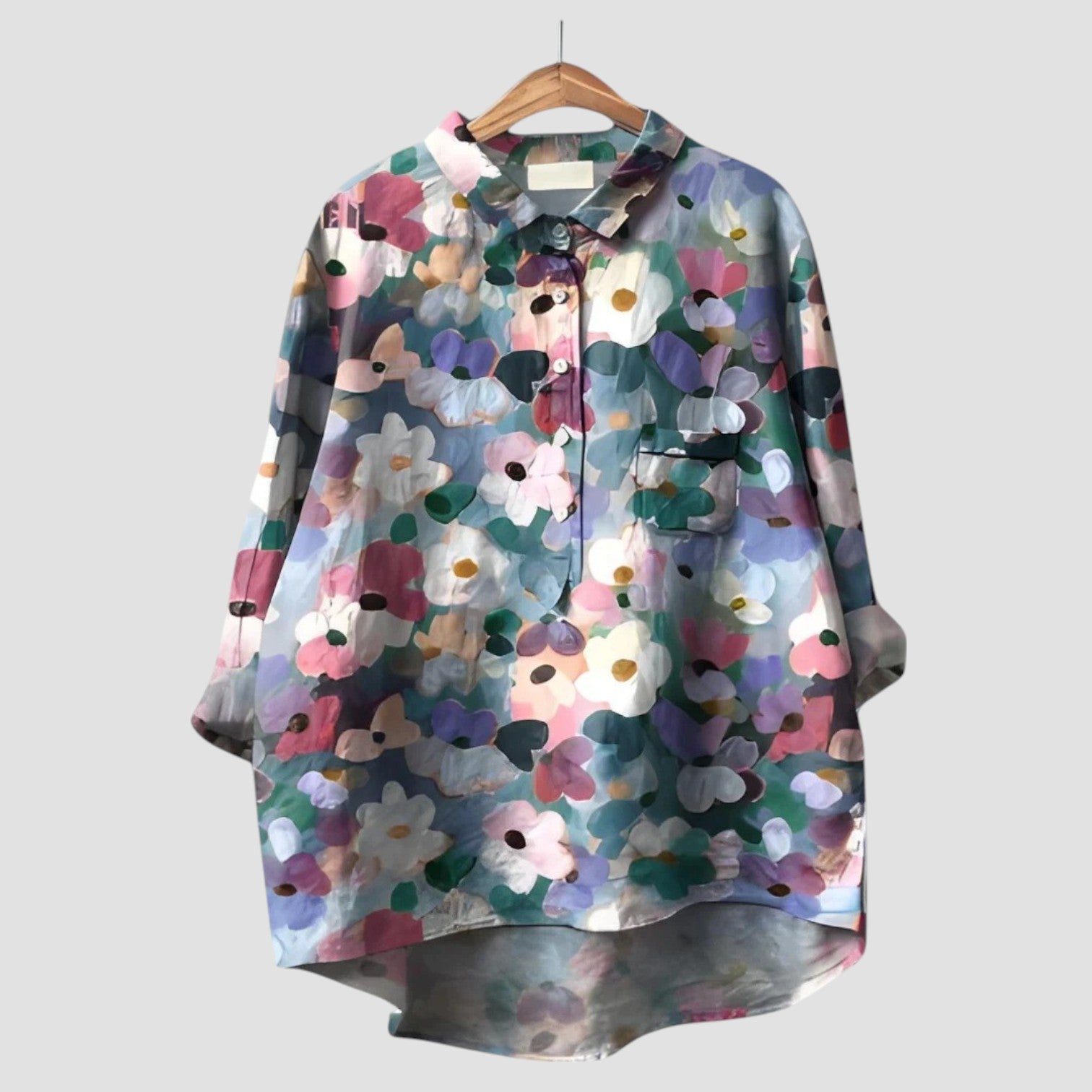 Elin | Färgad blus