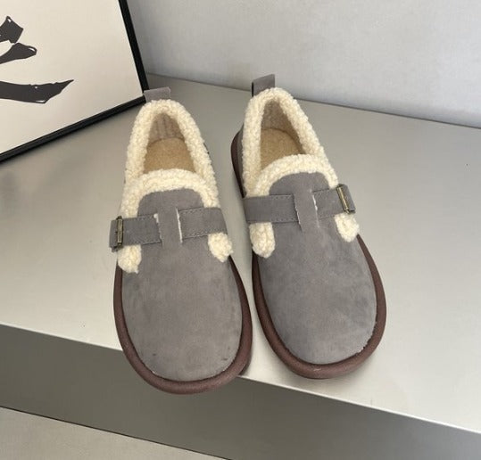 Elin | Plush Slip-On Bekväma Tofflor