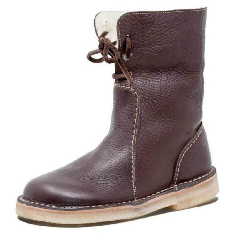 Elin | Slip-On Stövlar Med Fleecefoder